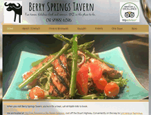 Tablet Screenshot of berryspringstavern.com